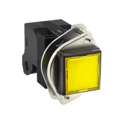 IDEC TWS Series Resin Ring LED Pilot Light Regular Shape and 25 mm Mounting Hole Dia, UPQS1B16DDNY-13