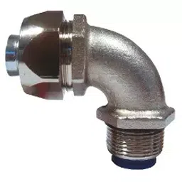 Controlwell M50x1.5 90 Elbow Conduit Fitting Nickel Plated Brass BBFM-07 90-image-31