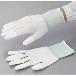 AS ONE ASPURE PU Coat Gloves Overlock Fingertips SS Size Nylon & PU (Pack of 10 Pair)-27