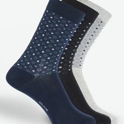 Duke Men 3-Pcs Calf -Length Socks-image-81