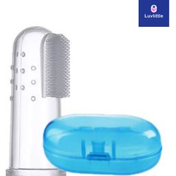 Luvlittle Soft Silicone Finger Toothbrush - blue-19