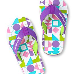 Pine Kids Slip On Flip Flops with Abstract Print - Multicolor-image-19