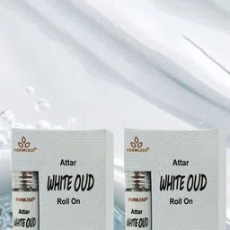 Formless Fragrance Set Of 2 Formless White Oud Long Lasting Attar- 7 ml Each image 2