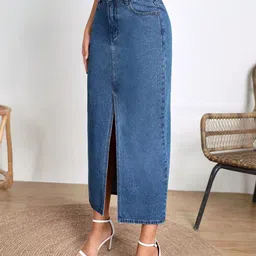 BAESD A-Line Midi Skirt image 4