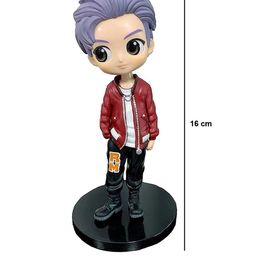 QUIRKMALL BTS RM Action Figure for Car Dashboard Decoration Office Desk & Study Table Merchandise for BTS Army and Kpop Lovers - Multicolor image 3