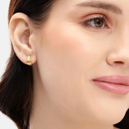 DressBerry Gold-Plated Contemporary Ear Cuff Earrings-7