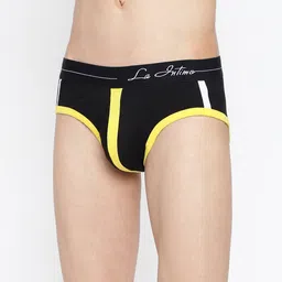 La Intimo Pack Of 2 Colourblocked Anti Microbial Basic Briefs LIBR080B image 4
