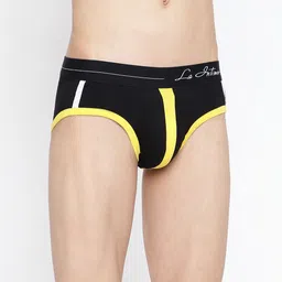 La Intimo Pack Of 2 Colourblocked Anti Microbial Basic Briefs LIBR080B image 5