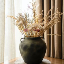 ArteCasa Black Ceramic Vase-image-61
