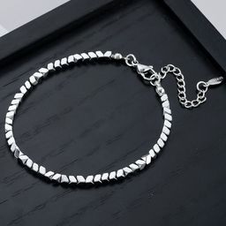 StyleCast x Revolte Men Silver-Plated Wraparound Bracelet-image-44