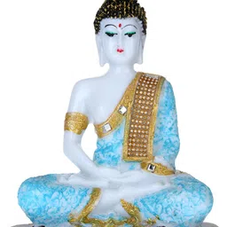 Aura Blue Buddha Idol Showpiece-image-66