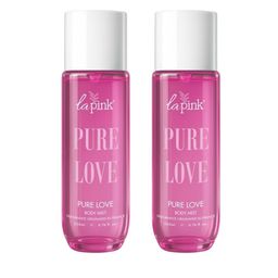 La Pink Set Of 2 Pure Love Long Lasting Body Mist Spray - 200 ml Each-picture-20