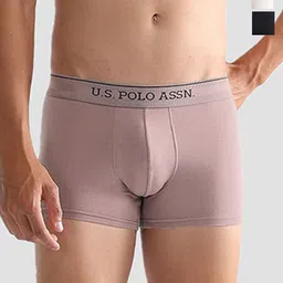 U.S. Polo Assn. Pack Of 3 Mid-Rise Short Trunks OET15-AZP-P3-14