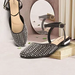 DressBerry Women Embellished Mules Flats-picture-48