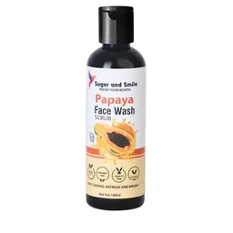 SUGER AND SMILE Papaya Face Wash Scrub for Deep Cleansing - 100 ml-54