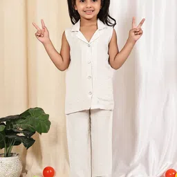 thkgrlz Girls Linen Top with Trousers Clothing Set-picture-13