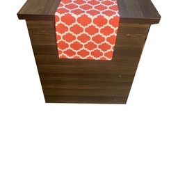 Pink Parrot Red Jacquard Table Runner-image-19
