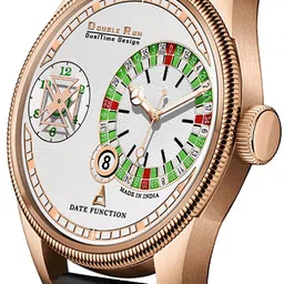 DOUBLERUN Unisex Dial & Straps Analogue Chronograph Watch H05N19011 image 5