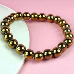 STYLEKRAFT Unisex Brass Gold-Plated Bracelet-image-91
