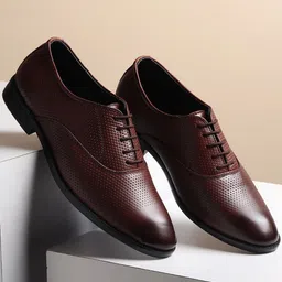 Hayes London Men Textured Leather Formal Oxford-picture-26