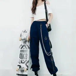 HIGH BUY Women Smart Trousers-picture-13