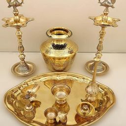 Exotic India Pooja Essentials Kudam Set-image-29