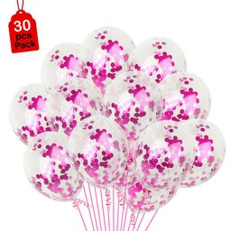 Party Propz Confetti Balloons Pink - Pack of 30-image-21