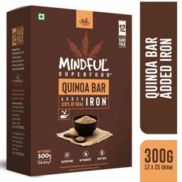 Eat Anytime Quinoa Millet Granola Energy Bars Pack of 12 - 300 g-image-84
