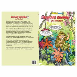Tinkle Shikari Shambu On The Run Comic Book - English-image-91