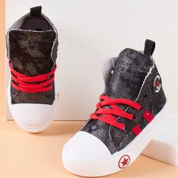 Cute Walk by Babyhug Casual Shoes - Black-image-55