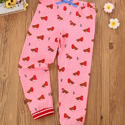 Kookie Kids Full Length Lounge Pant - Pink-picture-28