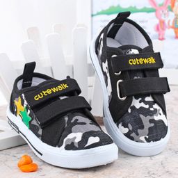 Cute Walk by Babyhug Casual Shoes - Black-picture-4
