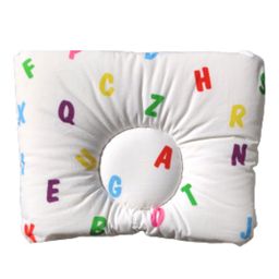 Elementary Premium Memory Foam Head Shaping Pillow ABC Print - White-12