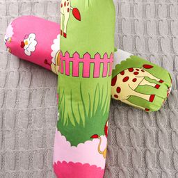 Babyhug Bolsters Set of 2 - Pink (Print May Vary)-20