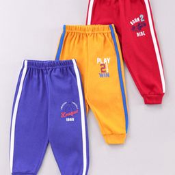 Zero Full Length Lounge Pants Pack of 3 (Color May Vary)-85