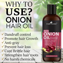 Park Daniel Set Of 2 Red Onion Oil & Ginger Shampoo - 200ml Each image 4