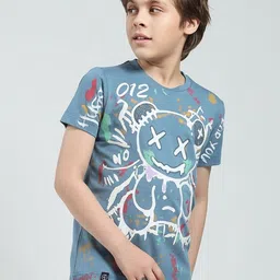 Monte Carlo Boys Printed Tropical Pockets T-shirt-picture-20