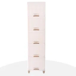 Kuber Industries White Set of 6 Regular Multi-Utility Organisers image 3