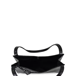 DressBerry PU Structured Shoulder Bag with Fringed image 3
