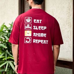 AUSK Men Printed Oversized Fit T-shirt-image-72
