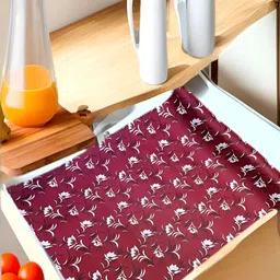 Aura Red & White Water Resistant Shelf Liner Organisers-image-61