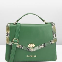 Caprese Structured Satchel Bag-image-15