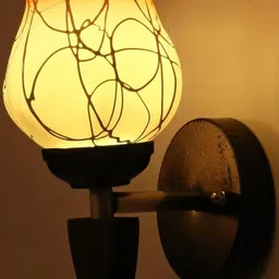SOMIL Orange Glass Cylinder Wall Lamps-image-71