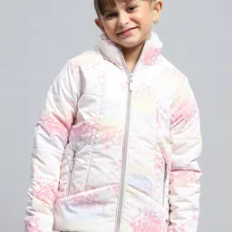 Monte Carlo Girls Camouflage Quilted Jacket with Patchwork-image-1