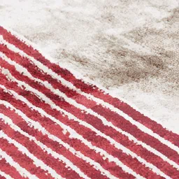 OBSESSIONS Red & Brown Printed Rectangular Bedside Runners image 2