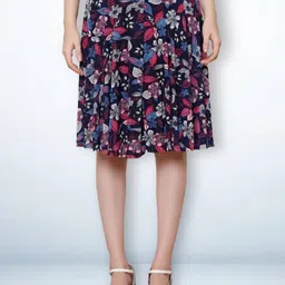 Jinfo Floral Printed Skirt With Inner Short-image-73