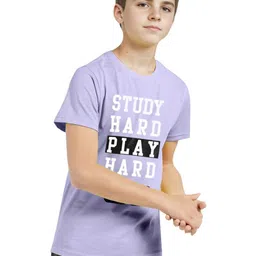 BAESD Boys Solid Round Neck Cotton T-shirt-21