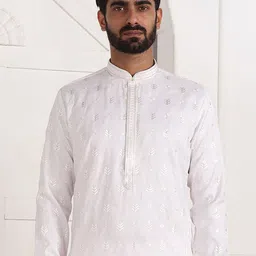 Arihant Rai Sinha Men Embroidered Thread Work Kurta-picture-18