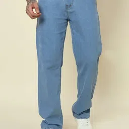 COMFITS Men Classic Relaxed Fit Mid-Rise Stretchable Jeans-picture-18