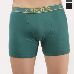 Sporto by Macho Men Pack Of 3 Short Trunks-picture-34